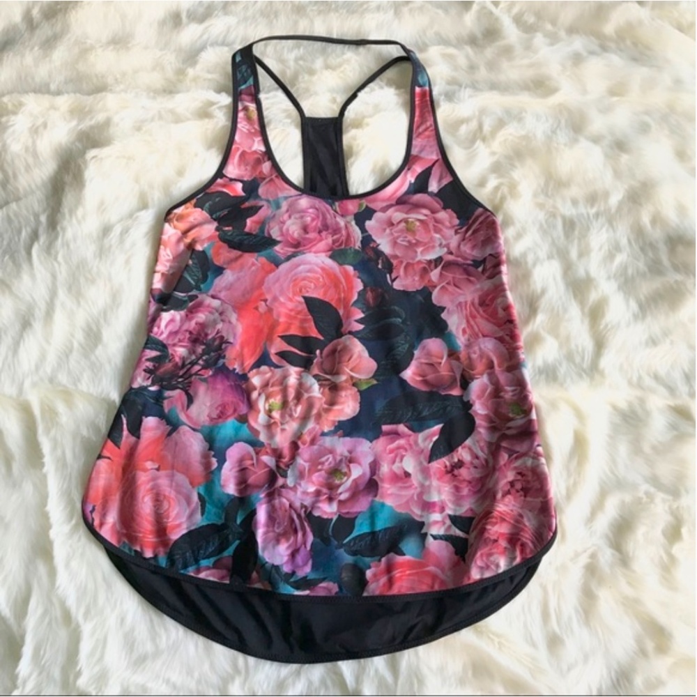 Lululemon Floral Secret Garden Coastal Tank Top